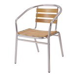Aluminum Wooden Chairs