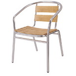 Aluminum Wooden Chairs
