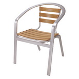 Aluminum Wooden Chairs