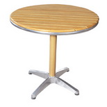 Aluminum Wooden Tables